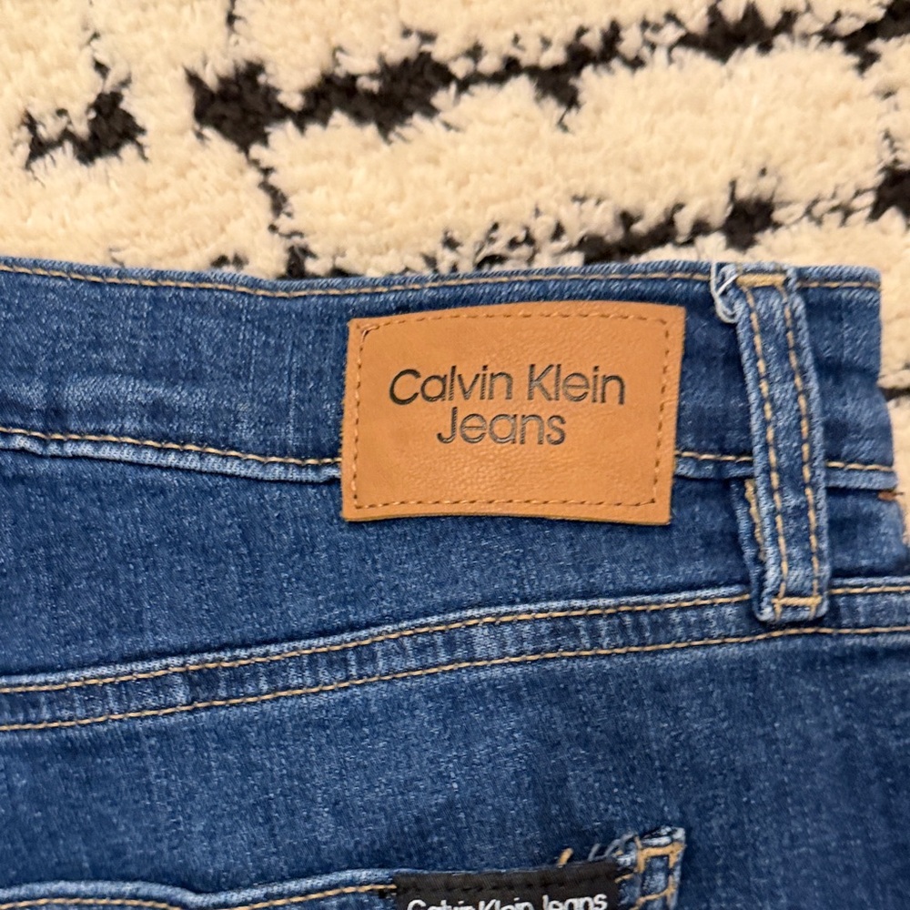 Dark Blue Calvin Klein Repreve Denim Jeans size 31 - Picture 6 of 7